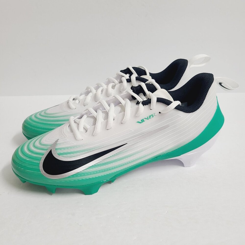 NEW Nike Vapor Speed 3 Football Cleats HM8849-100 Size 9 White Green